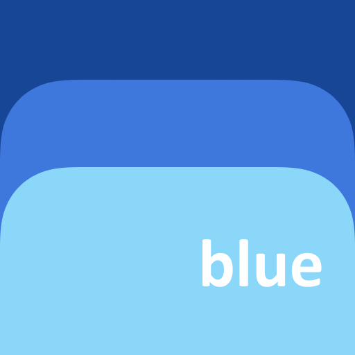 Blue wallet